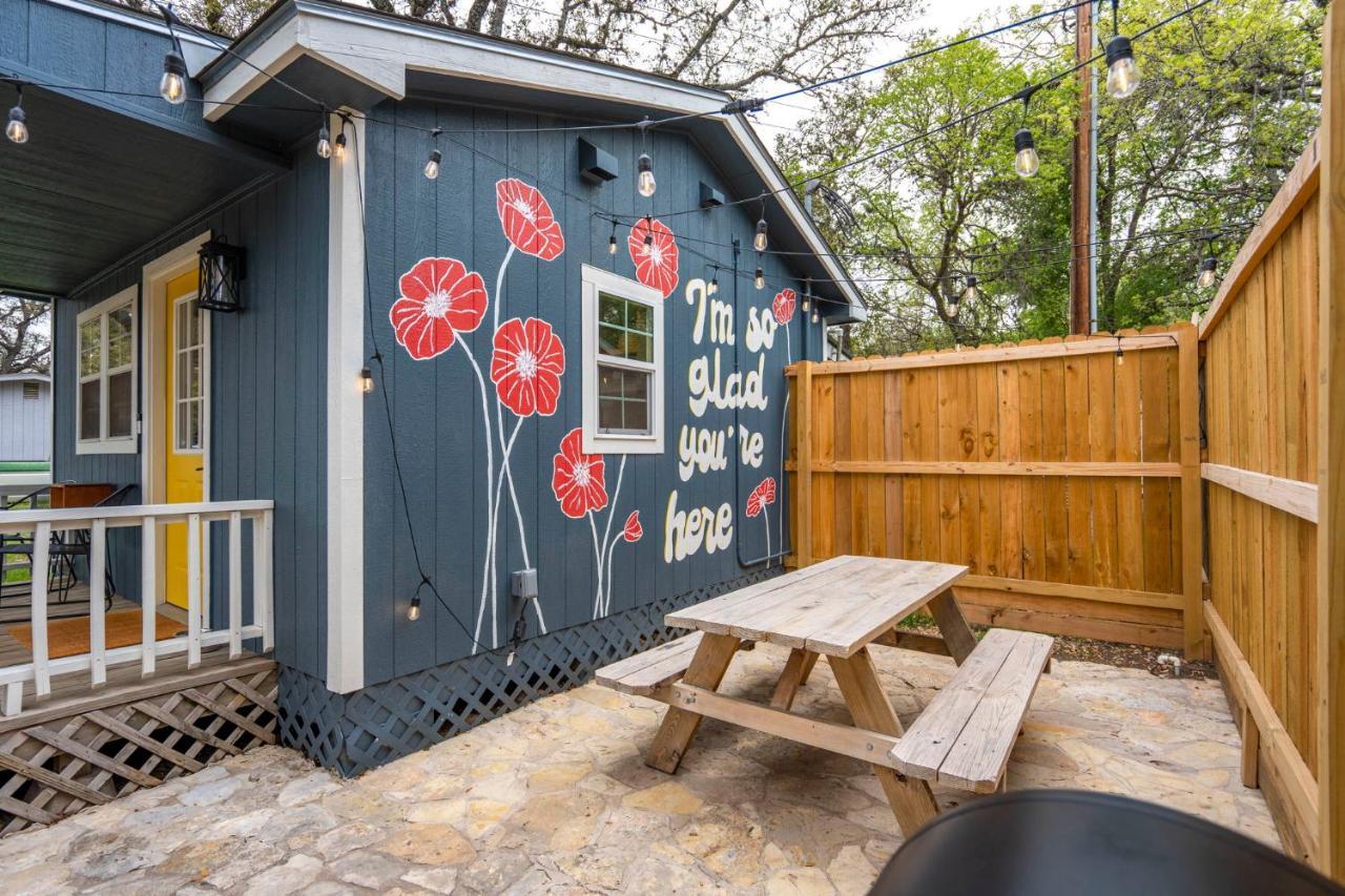 New! The Yellow Door- Downtown Wimberley W/ River Access Esterno foto
